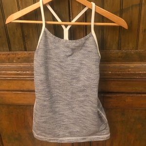 Lululemon Striped Racerback Tank